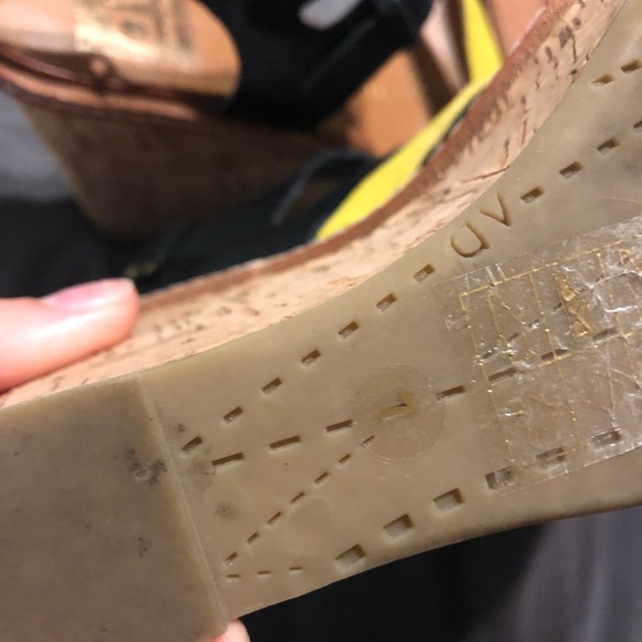 DV black brown wedges SALE - Picture 6 of 6